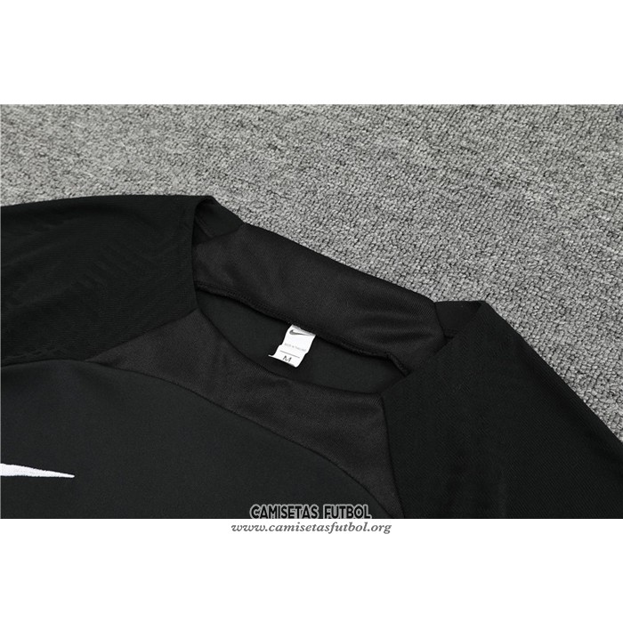 Chandal del Paris Saint-Germain Manga Corta 2022/2023 Negro - Pantalon Corto